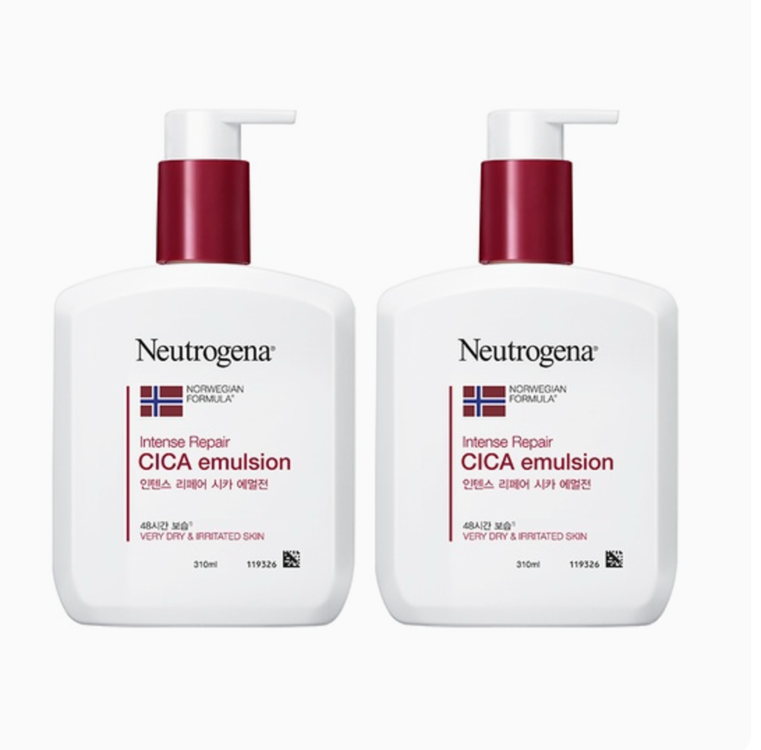 Neutrogena Intense Repair Cica Emulsion 310ml X 2
