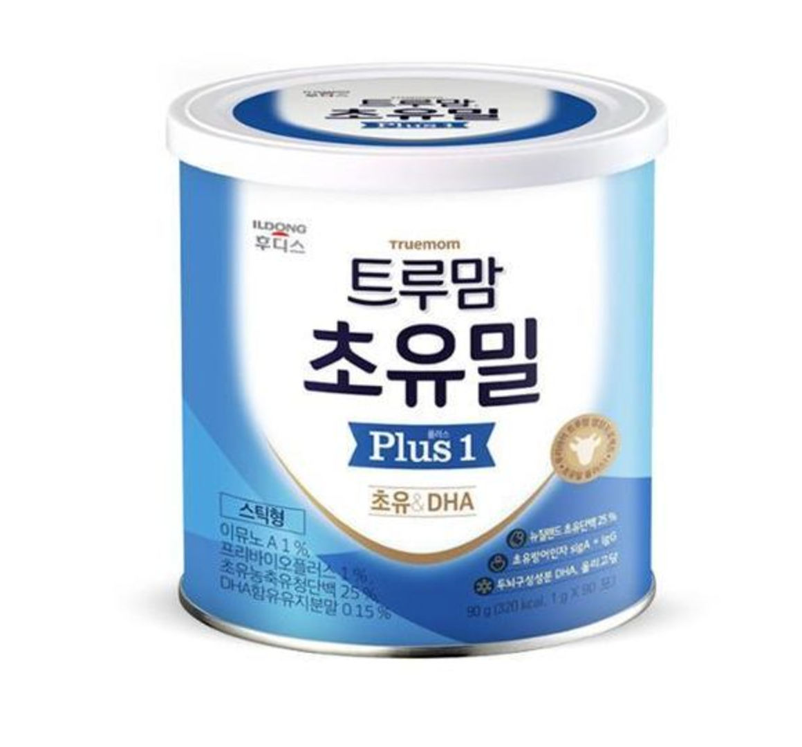 후디스 초유밀 플러스 90g 1캔(1단계/2단계) 일동