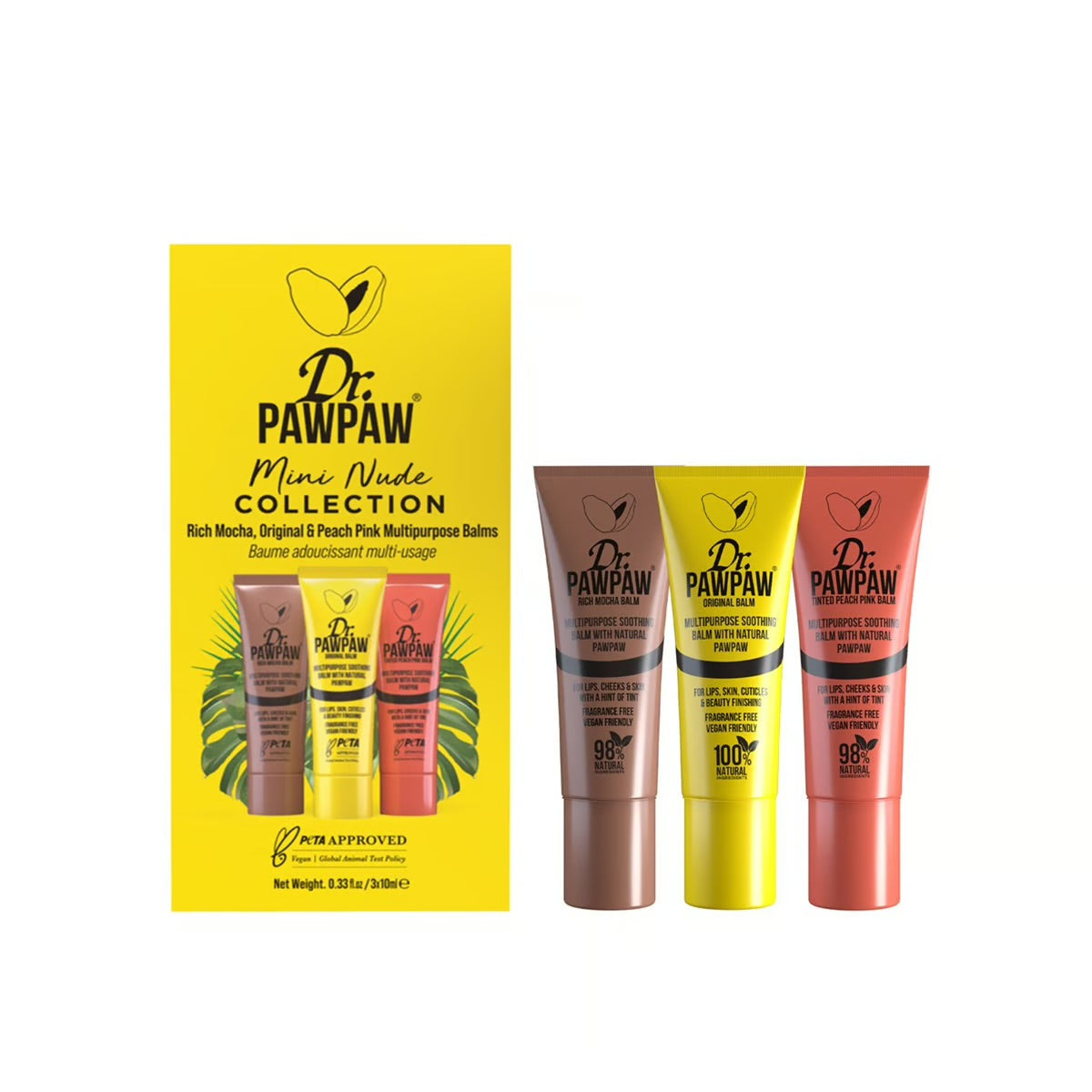 Dr. Paw Paw Mini Nude Collection Front View