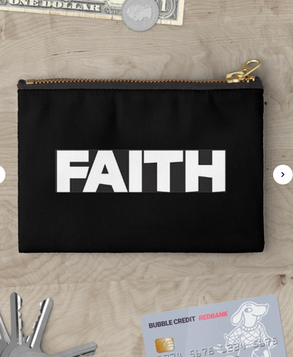 Faith Zipper Pouch