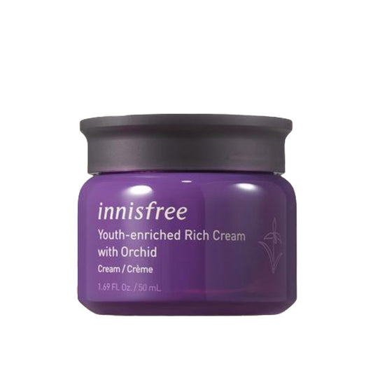 Innisfree Youth Enriched Rich Cream With Orchid Front View