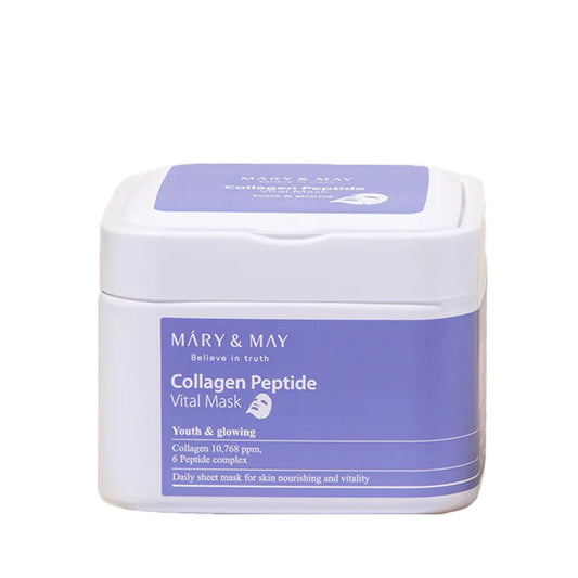 Mary&May Collagen Peptide Vital Mask Front View